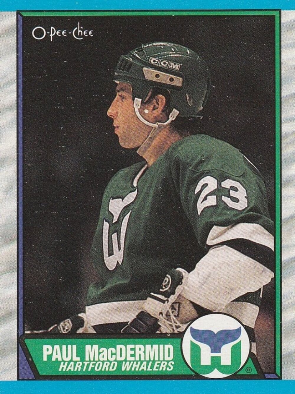 Paul MacDermid - 1989 O Pee Chee Hockey Card